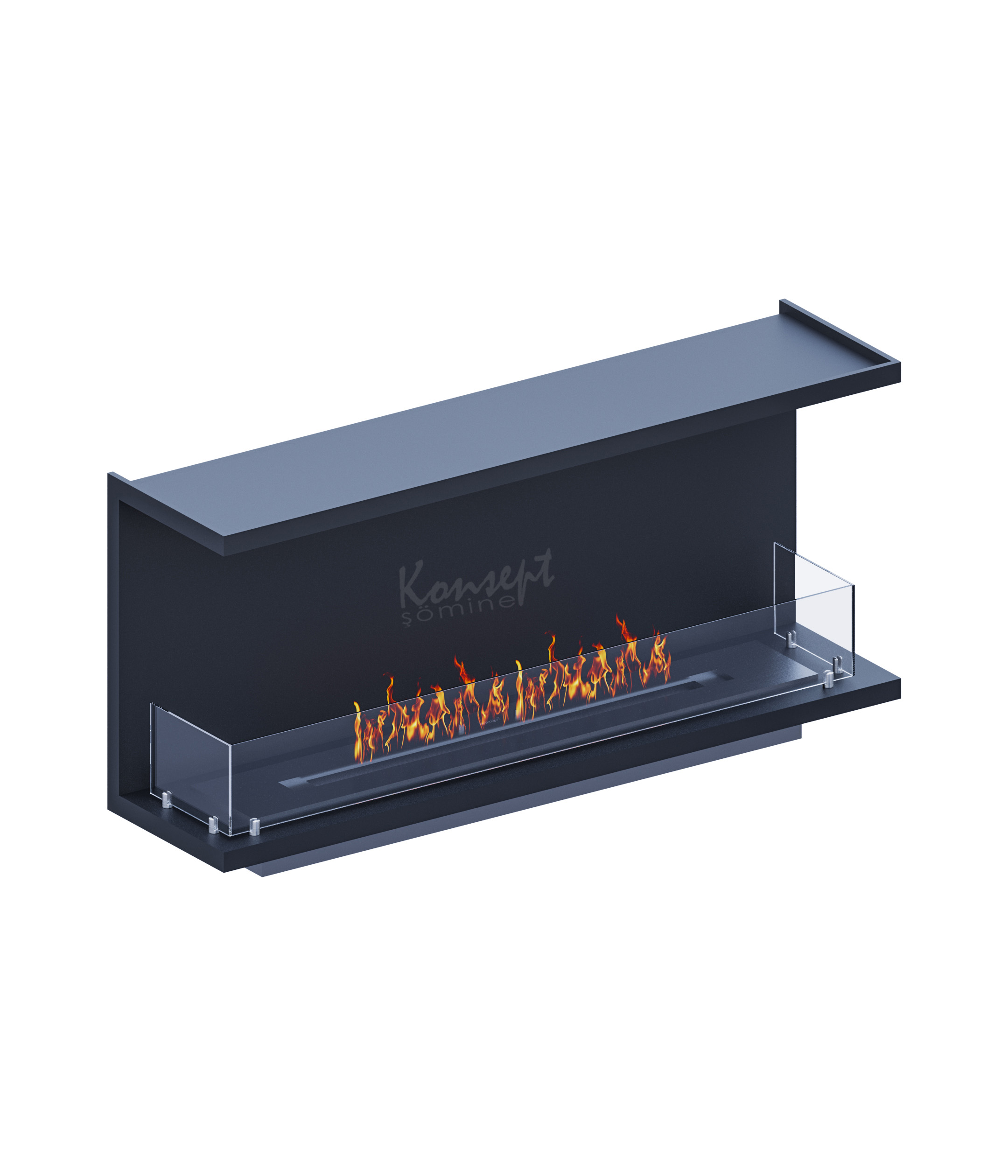 120'lik Bio Ethanol Kabin-U Tipi