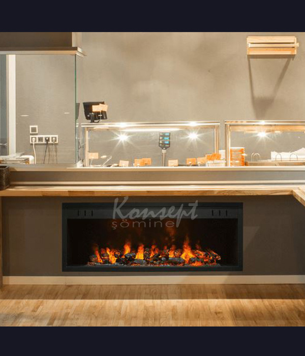 3 Boyutlu Elektrikli Şömine 07