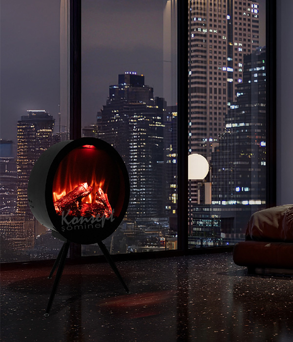 Plazma elektrikli şömine 27