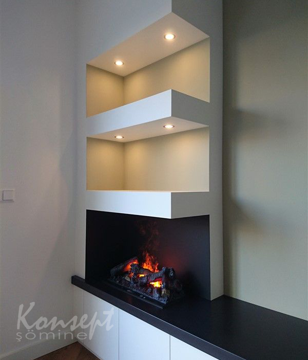 3 Boyutlu Elektrikli Şömine 11