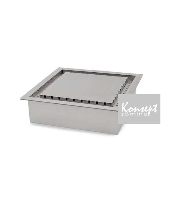 35cm Kare Büyük Alev Burner