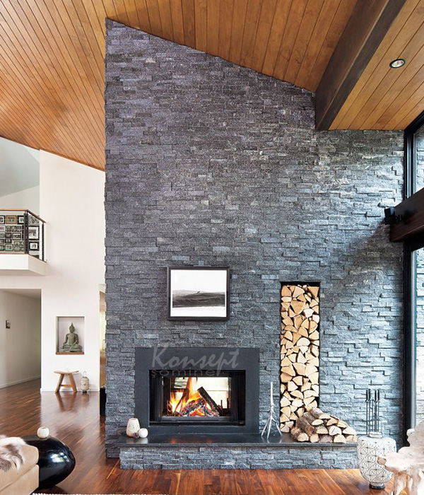 Çift Taraflı Şömine 05