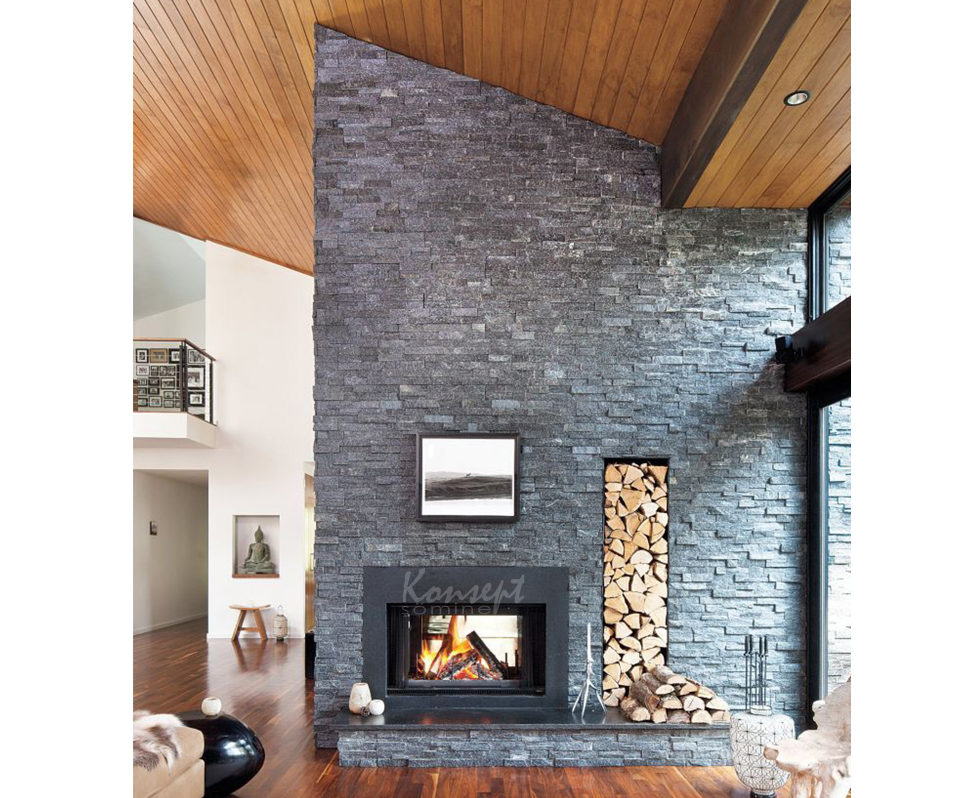 Double Sided Fireplace 05