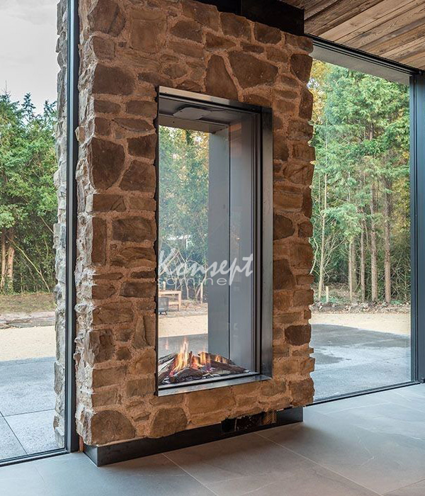 Double Sided Fireplace 08