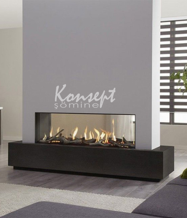 Double Sided Fireplace 09