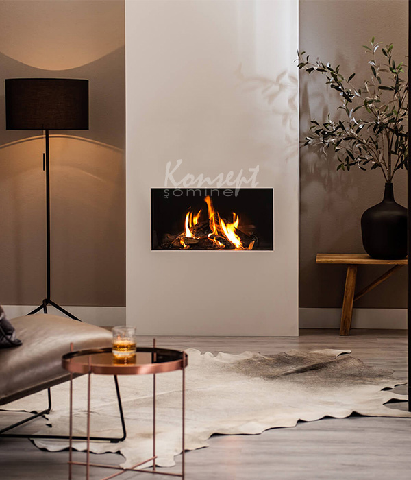 Doğalgazlı Plazma şömine 09