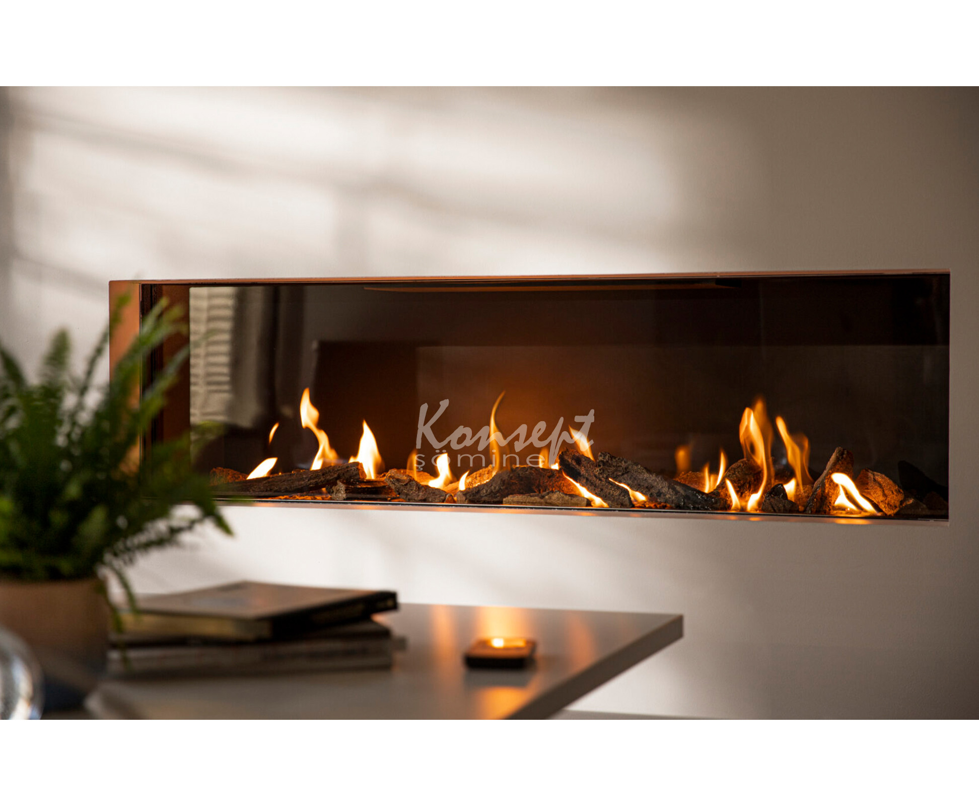 Doğalgazlı Plazma şömine 14