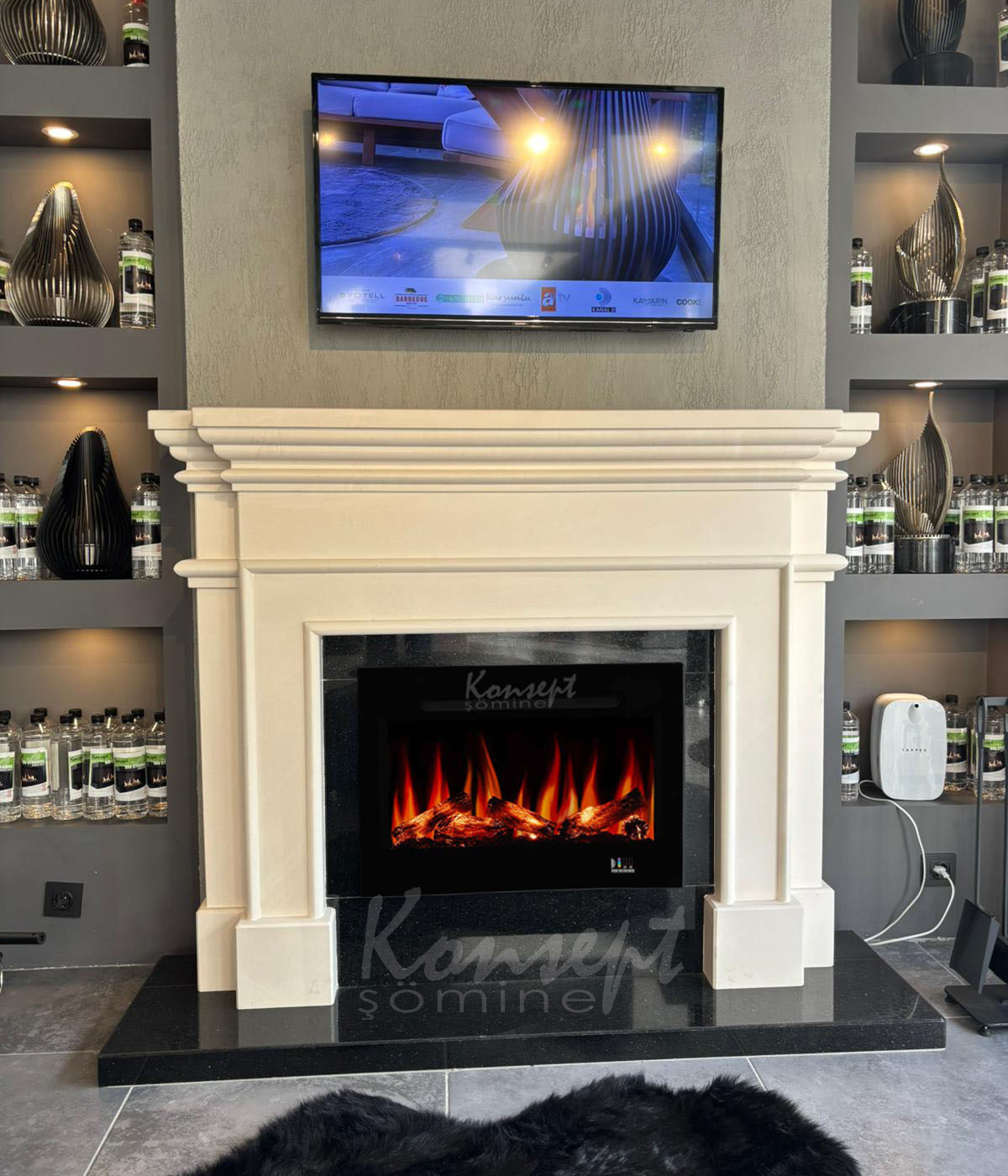 Plazma Elektrikli Şömine 105