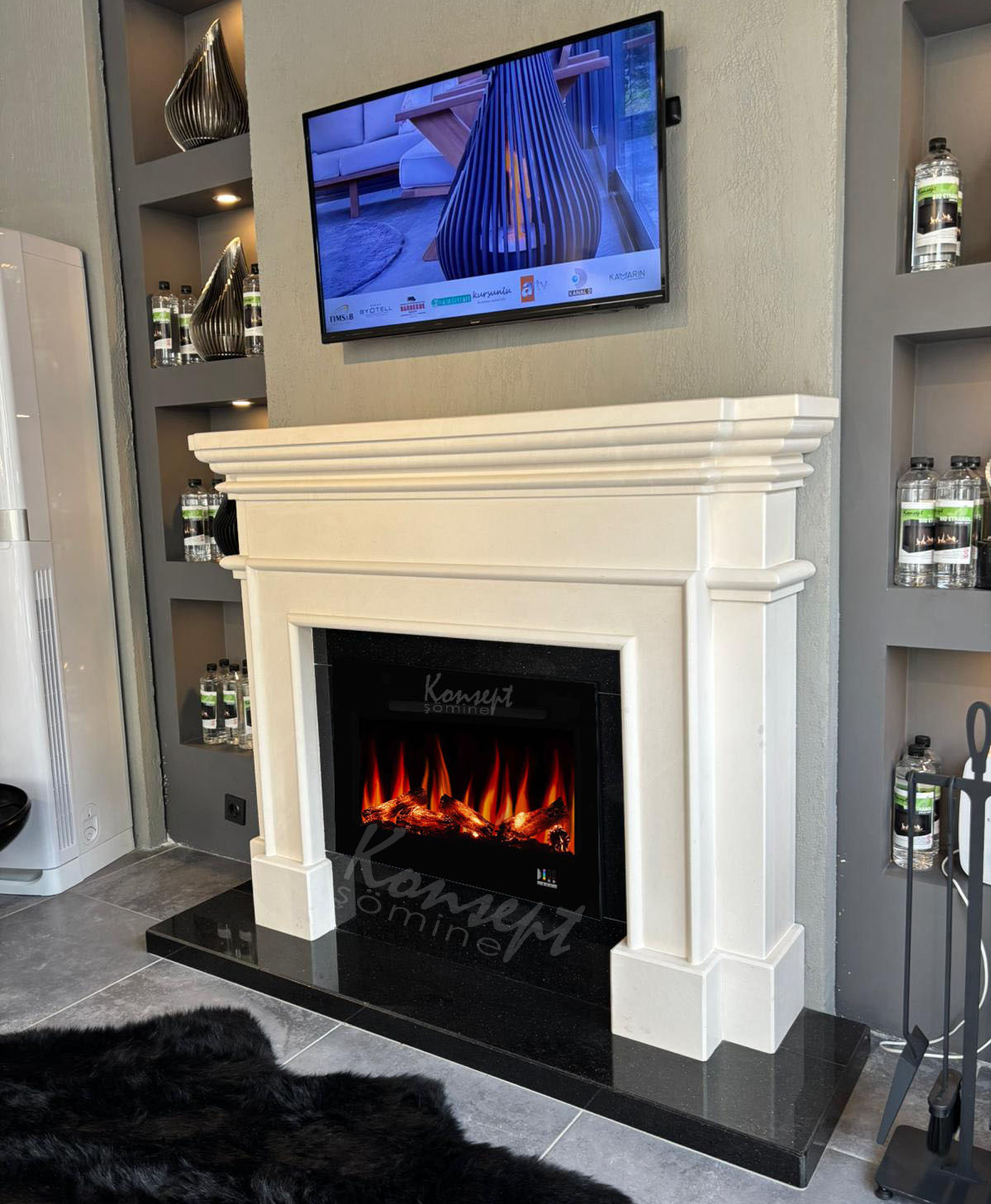 Plasma Electric Fireplace 105