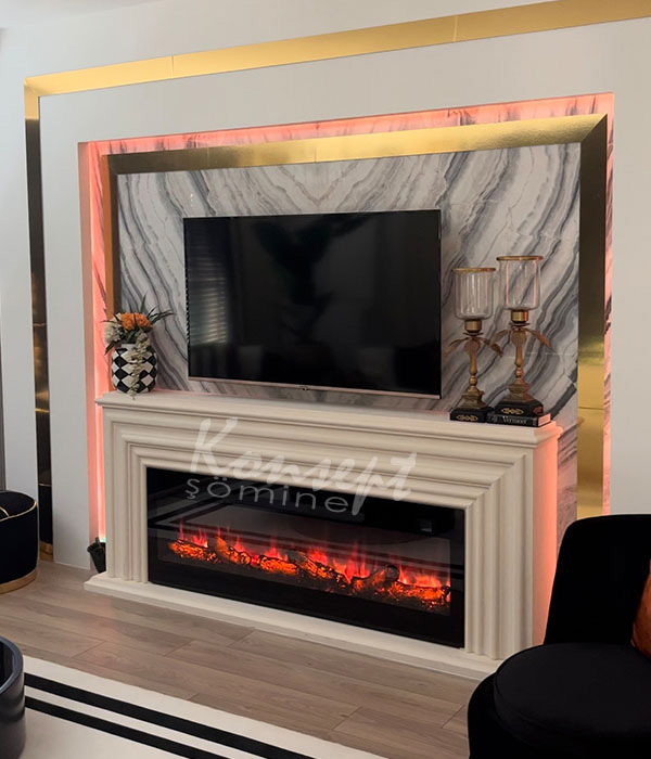 Plazma elektrikli şömine 19