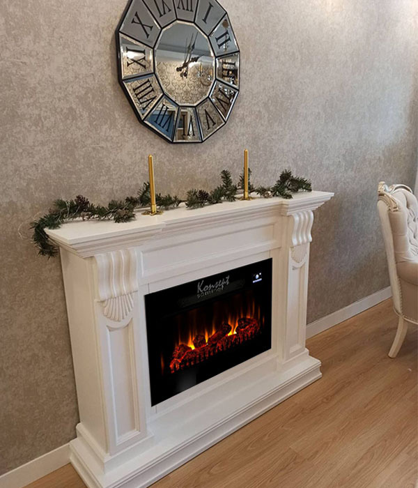 Plazma elektrikli şömine 31