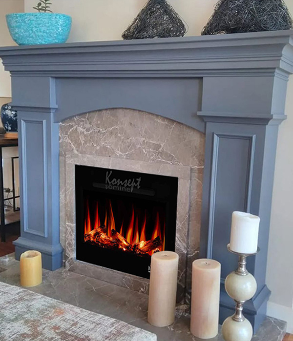 Plazma elektrikli şömine 32