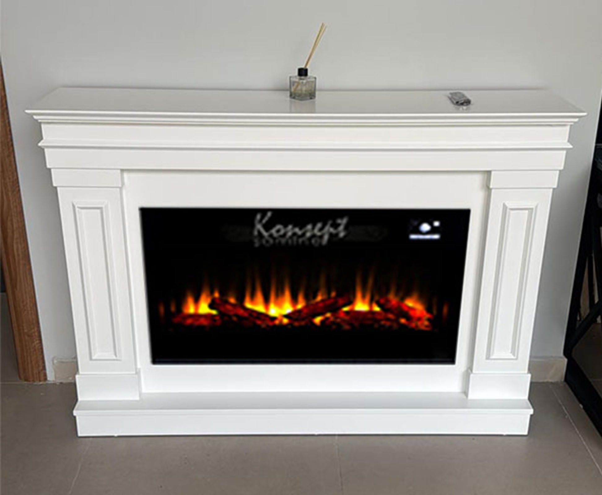 Plazma elektrikli şömine 41