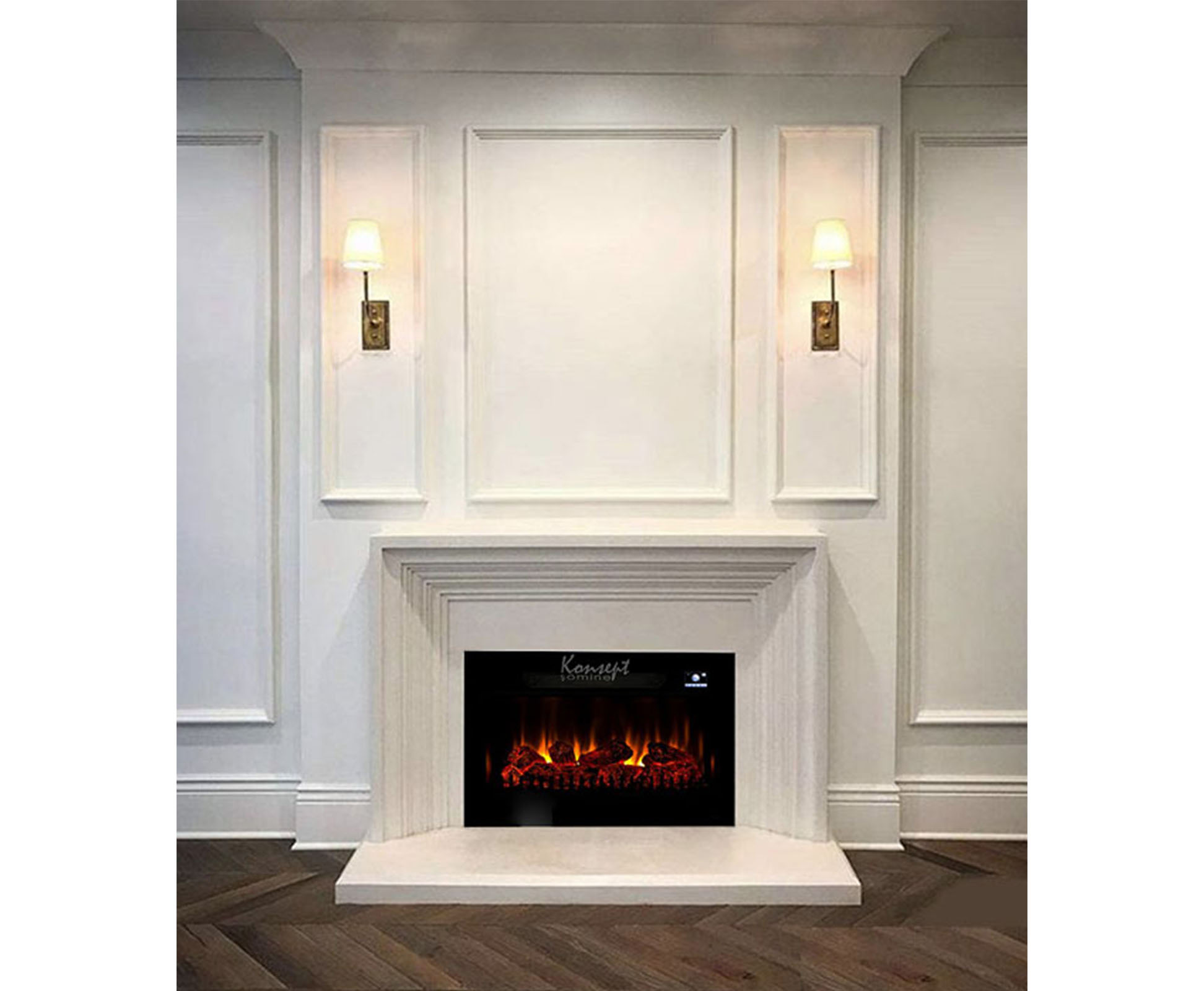 Plazma elektrikli şömine 47