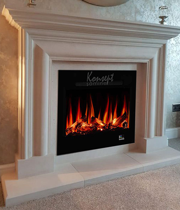 Plazma elektrikli şömine 59