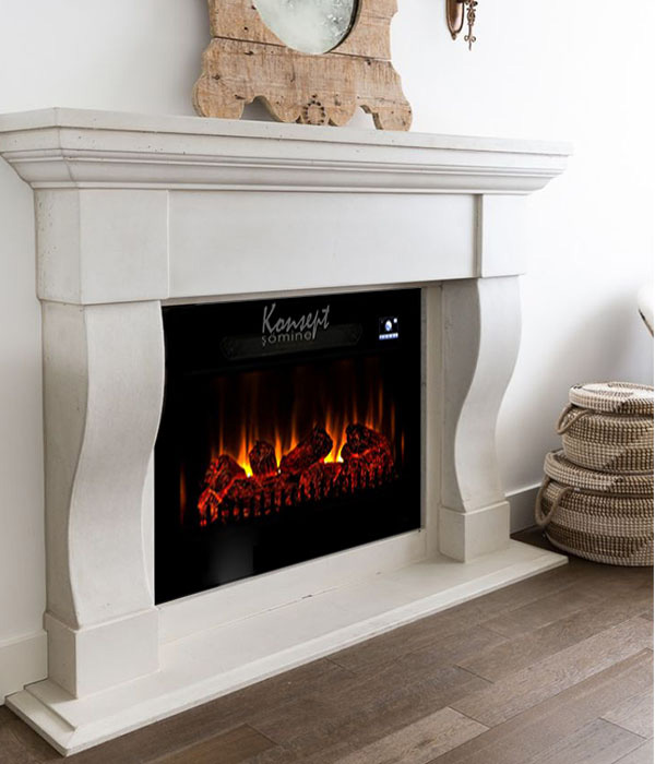 Plazma elektrikli şömine 67