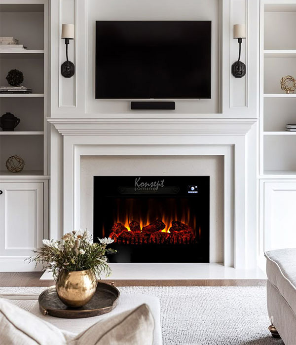 Plazma elektrikli şömine 68