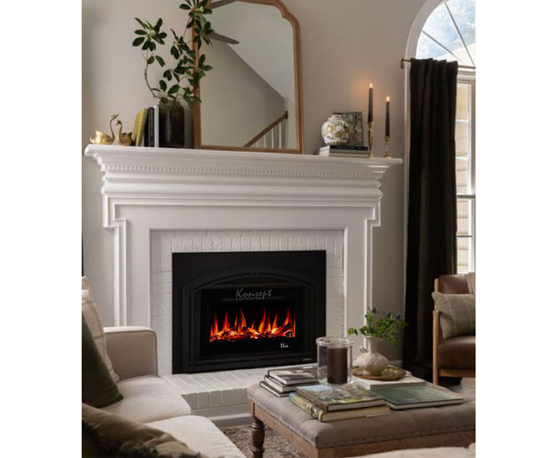 Plazma elektrikli şömine 70