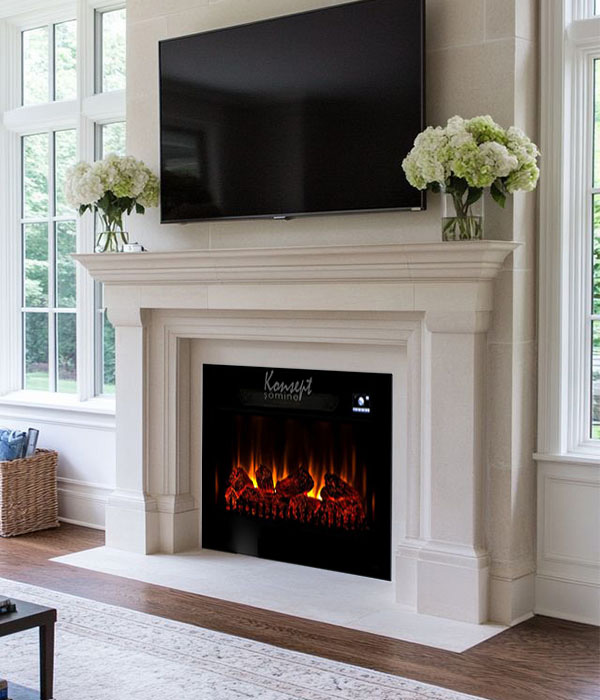 Plazma elektrikli şömine 79