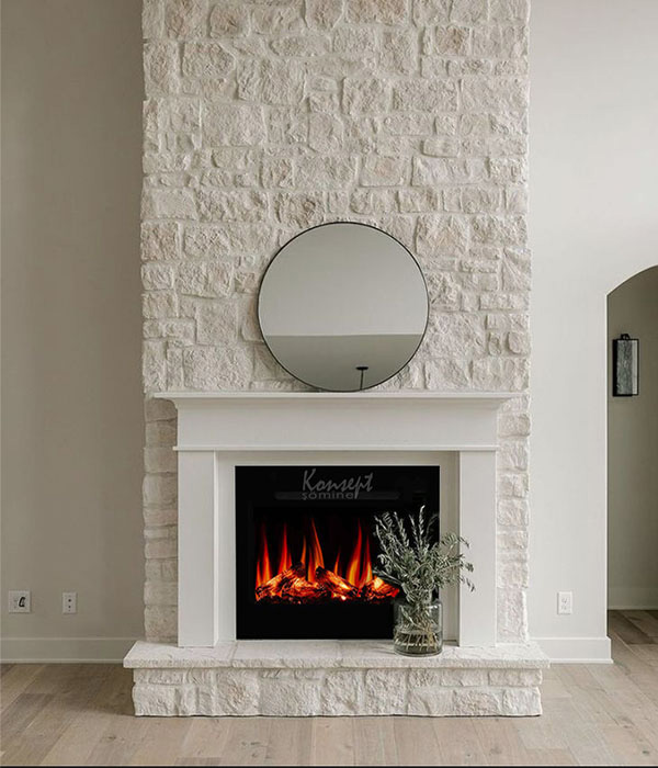 Plazma elektrikli şömine 87