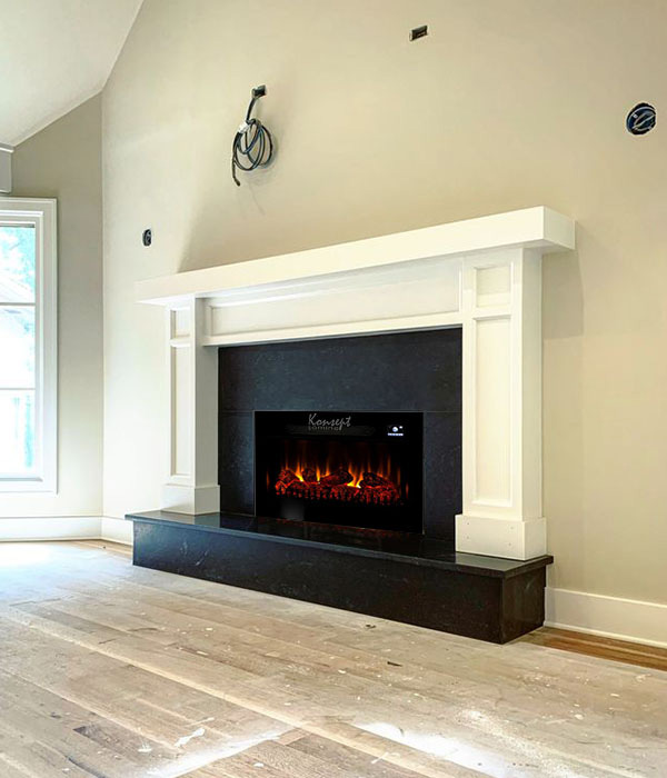 Plazma elektrikli şömine 89