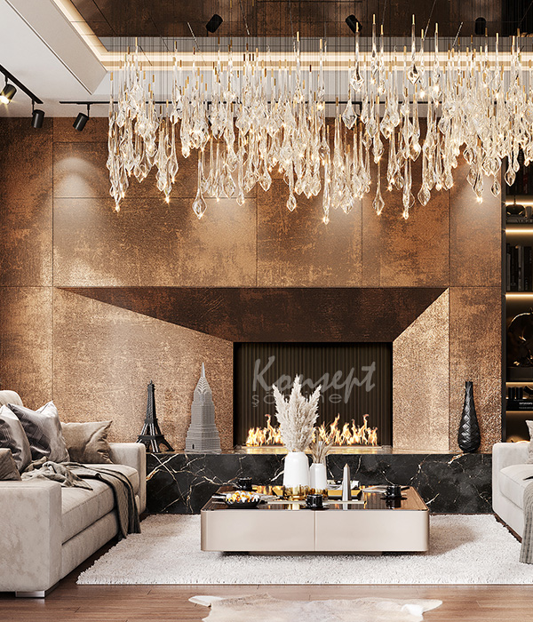 Sabit ethanol şömine 01 