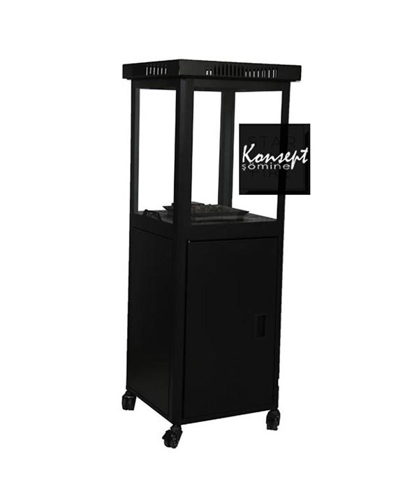 Portable ethanol fireplace 02