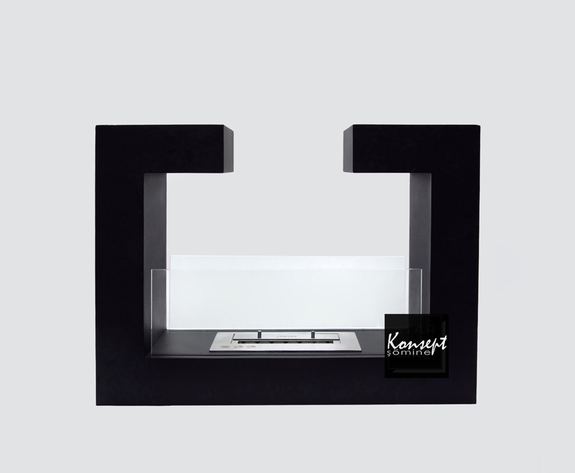 Portable ethanol fireplace 16