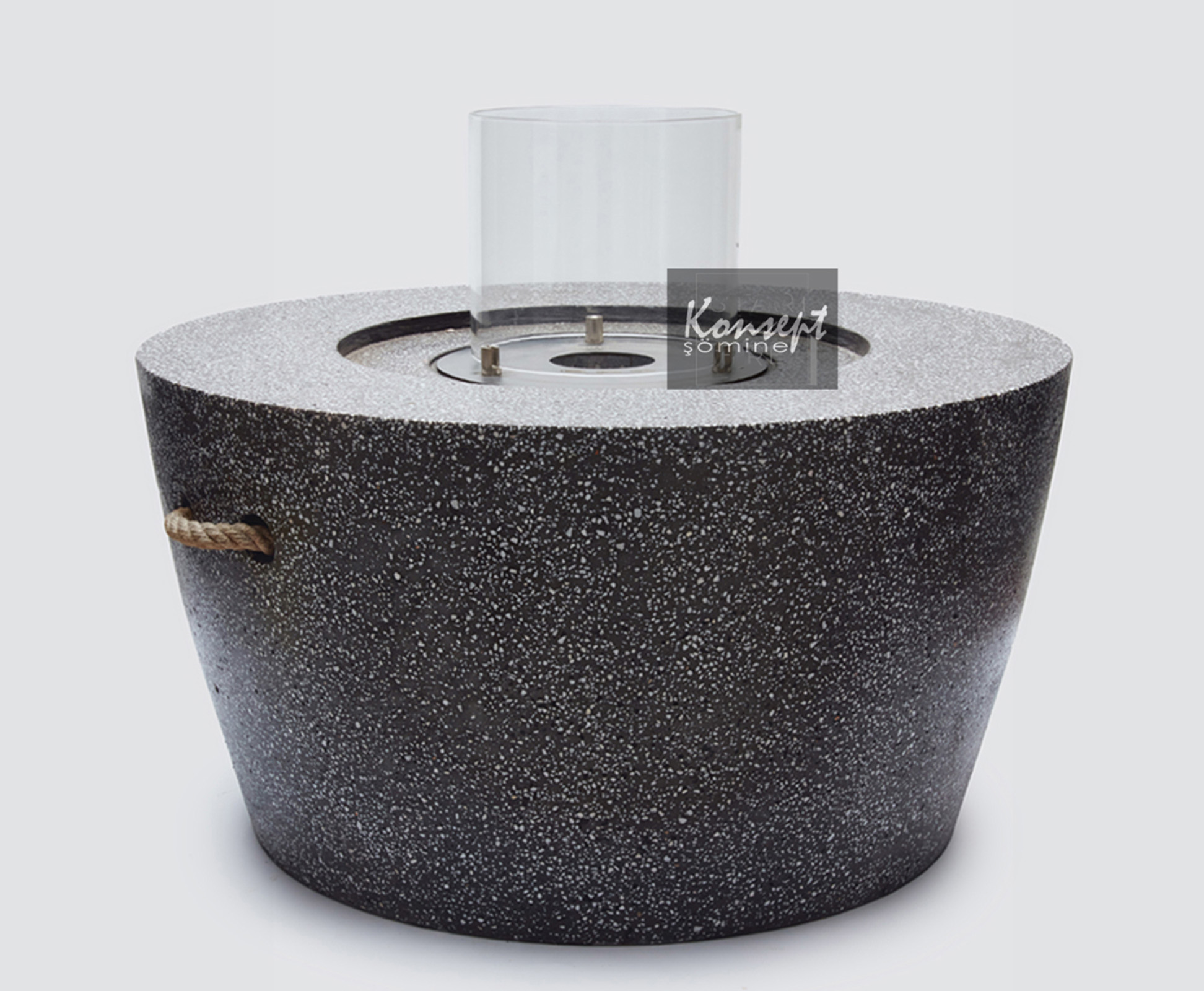 Portable ethanol fireplace 38