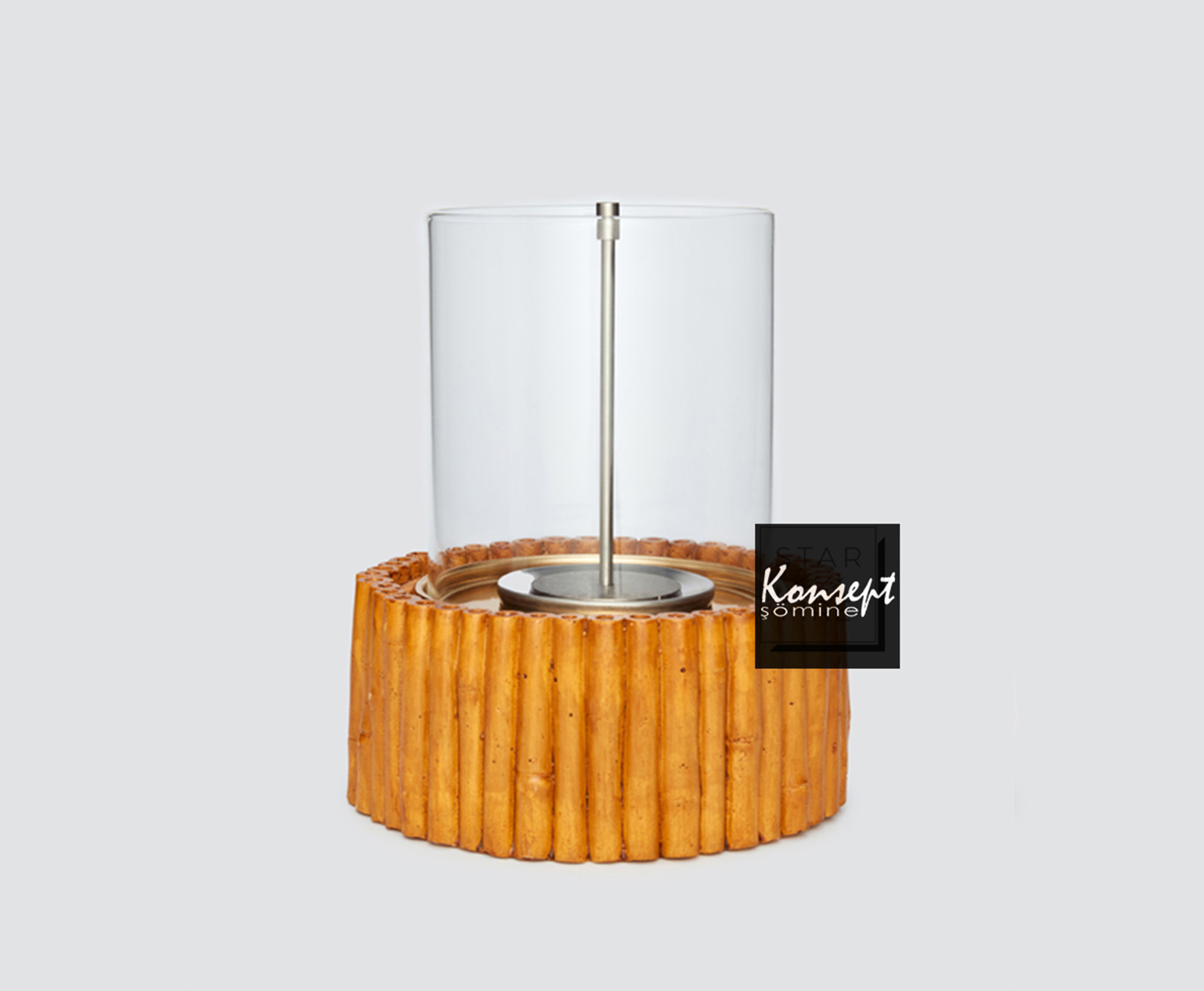 Portable ethanol fireplace 47