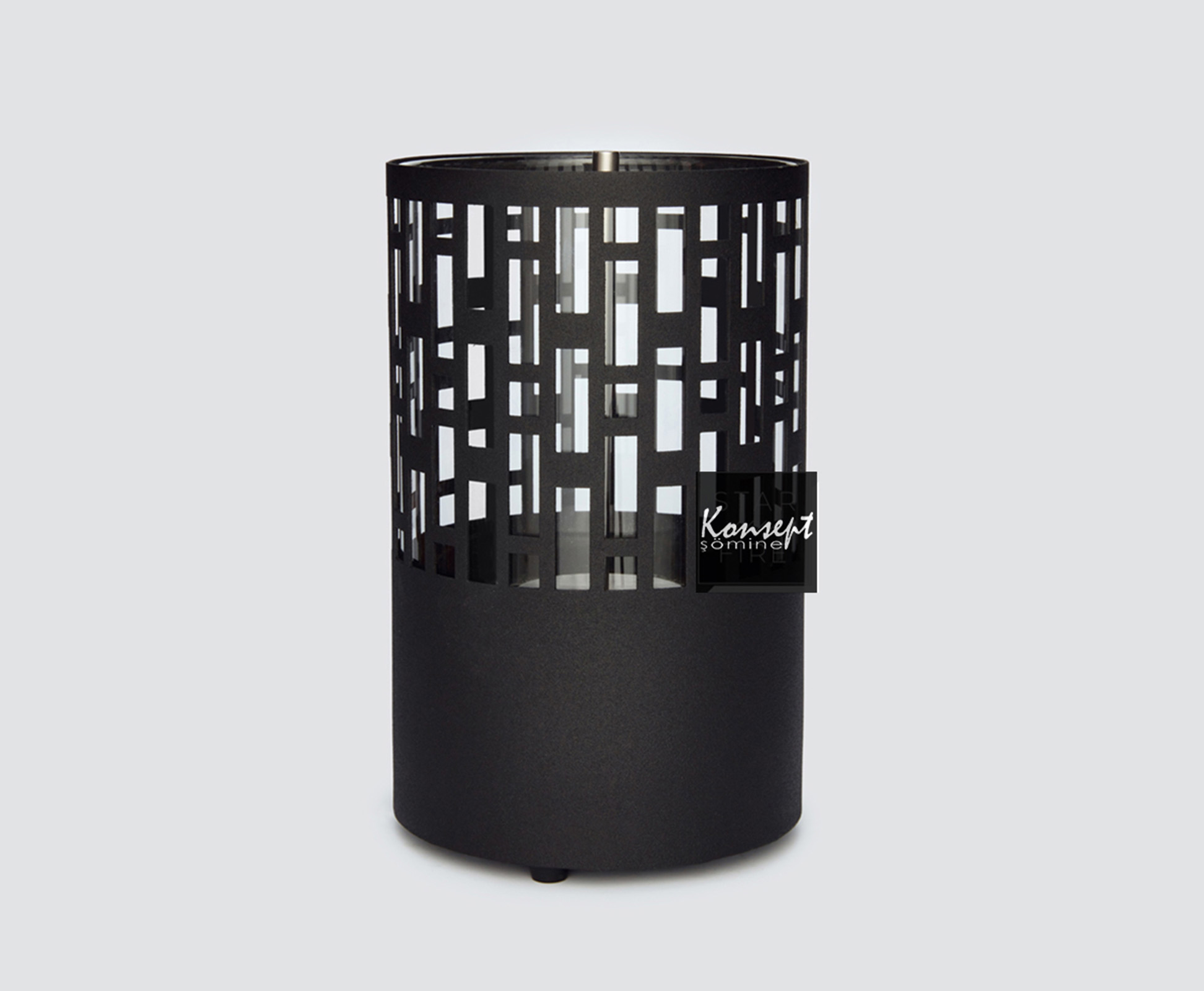 Portable ethanol fireplace 49