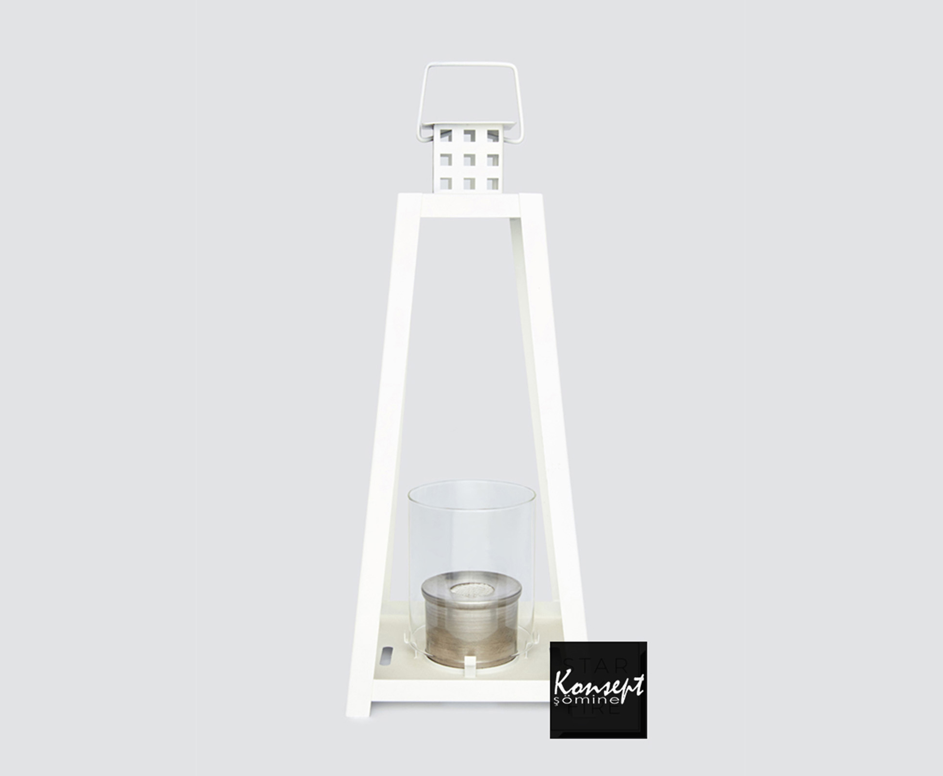 Portable ethanol fireplace 50