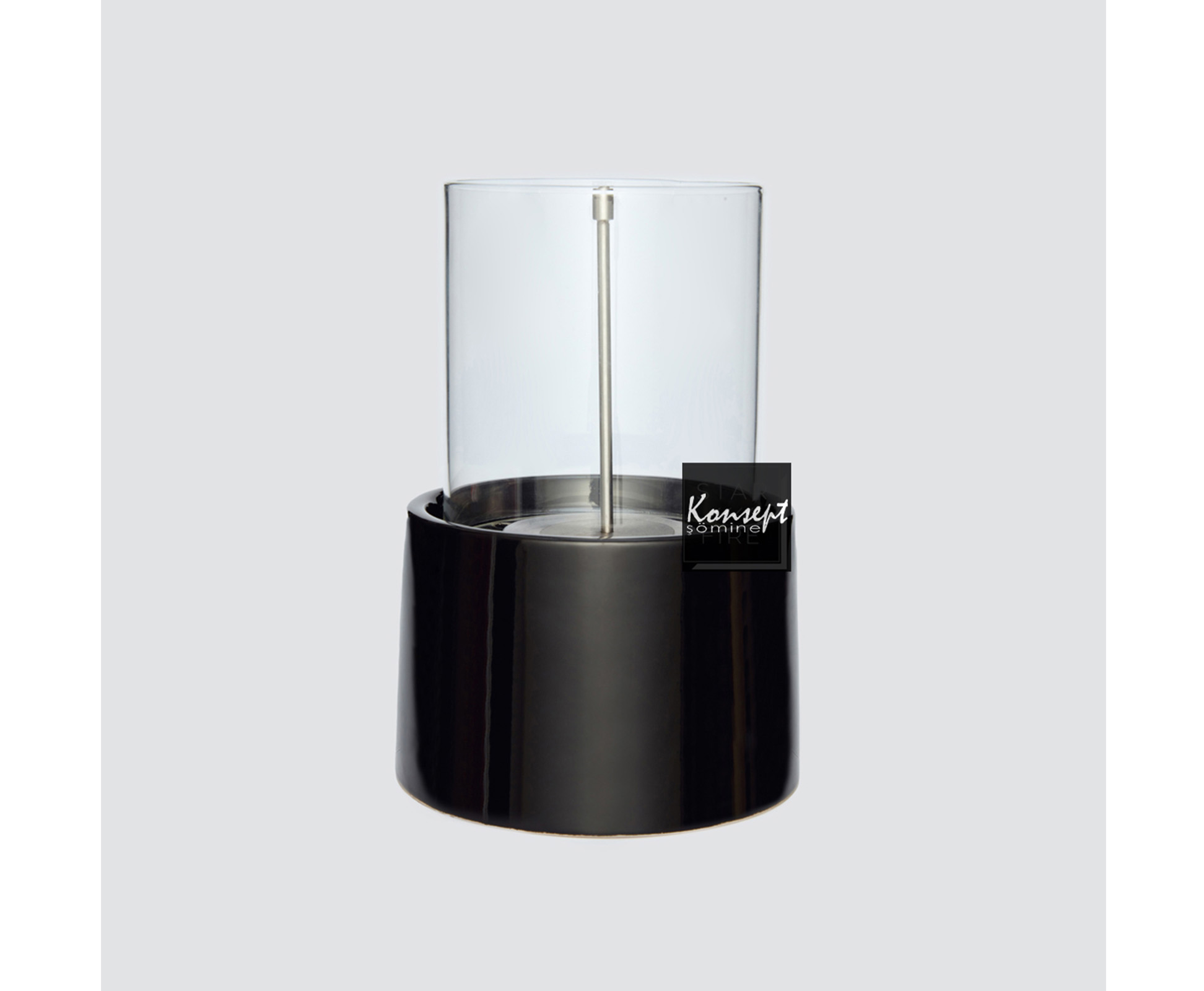 Portable ethanol fireplace 60