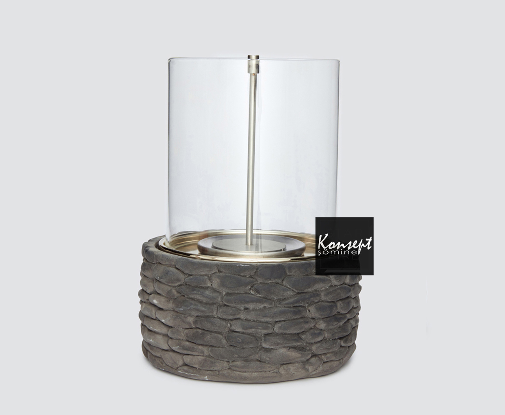 Portable ethanol fireplace 68